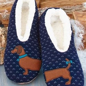 Soft and Cozy Dachshund Slippers
